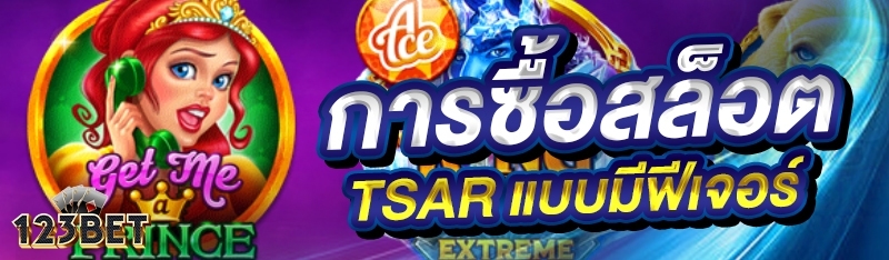 การซื้อสล็อต TSAR แบบมีฟีเจอร์