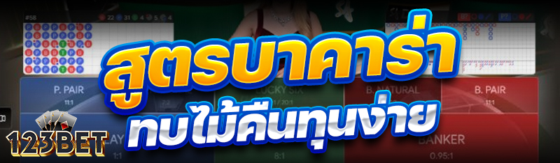 สูตรบาคาร่าทบไม้คืนทุนง่าย